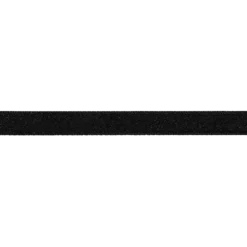 Satinband, svart