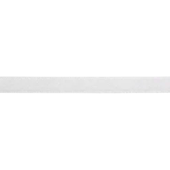 Satinband, vit