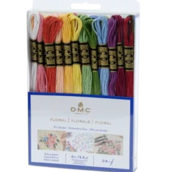 Set DMC Broderigarn, floral
