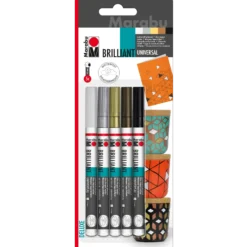 Set lackpennor