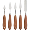 Set målarknivar