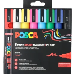 Set Posca Brush Marker PC5BR
