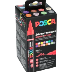 Set Posca Brush Marker PC5BR