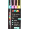 Set Posca Marker PC3, pastellfärger