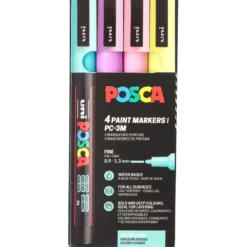Set Posca Marker PC3, pastellfärger