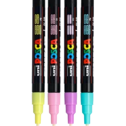 Set Posca Marker PC3, pastellfärger