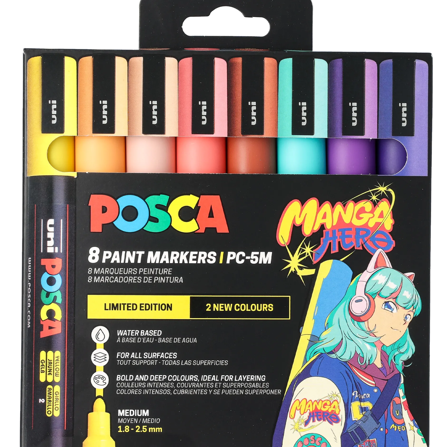 Set Posca PC5 Manga