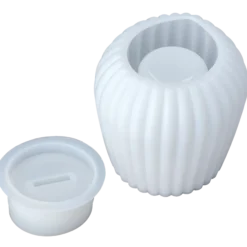 Silikonform ask med lock