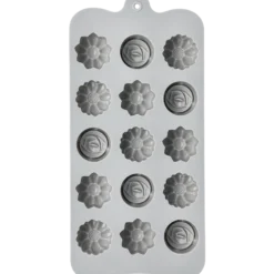 Silikonform blommor