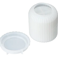 Silikonform skål med lock