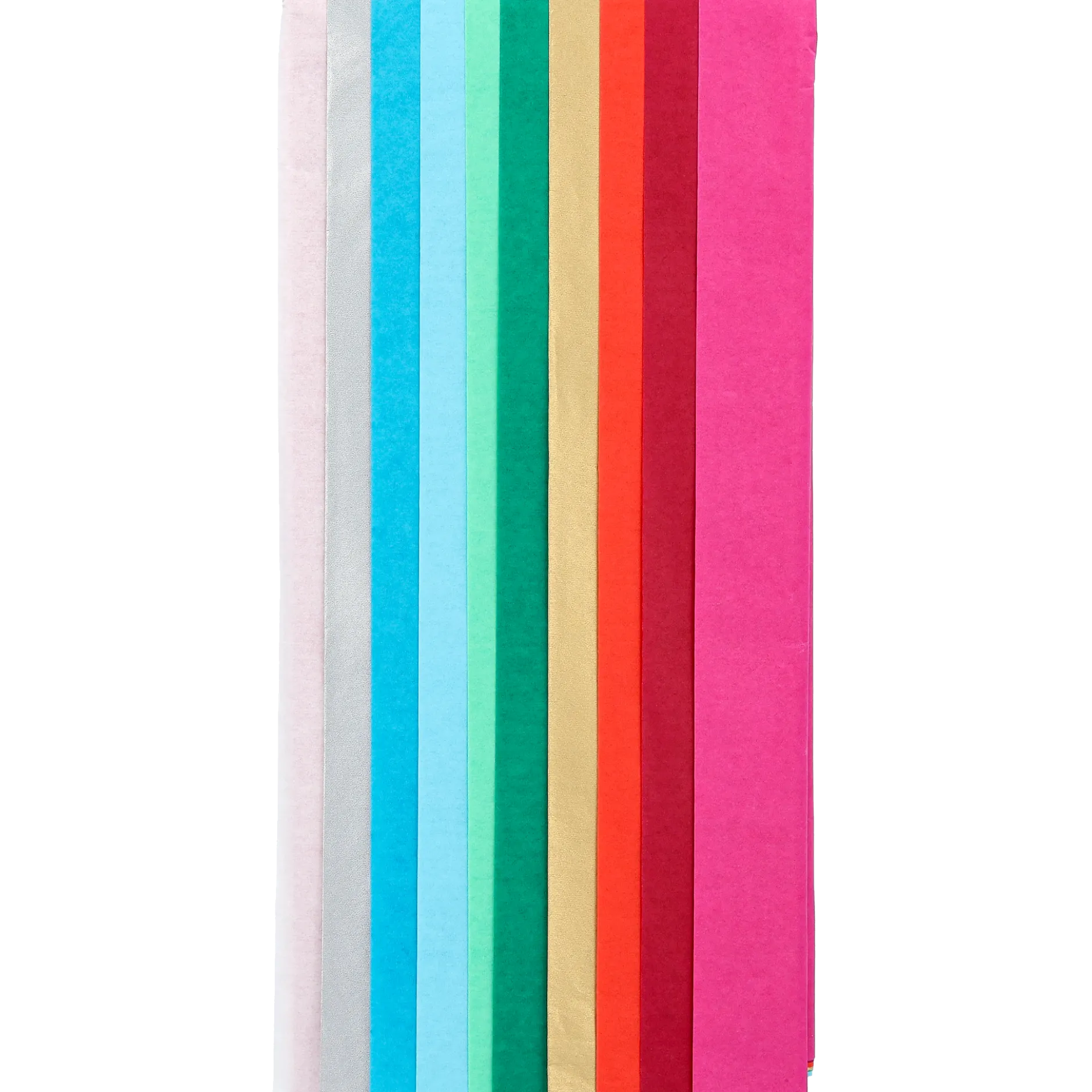 Silkespapper, Basfärger