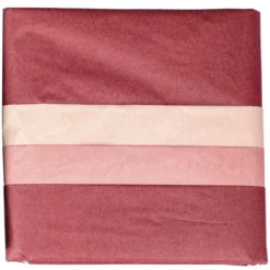 Silkespapper, rosa nyanser