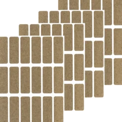 Silphie stickers, 12x34 mm