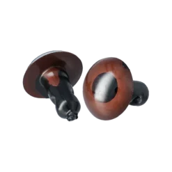 Säkerhetsögon 8 mm 5 par, brun