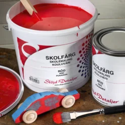 Skolfärg, blå