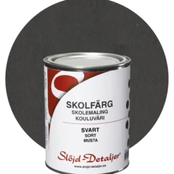 Skolfärg, svart