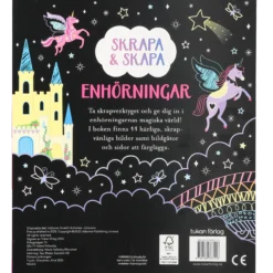 Skrapa & Skapa Enhörning