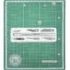 Skärmatta och kniv set