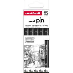 Slöjd-Detaljer Uni Pin fineliner 5-p classic set 2