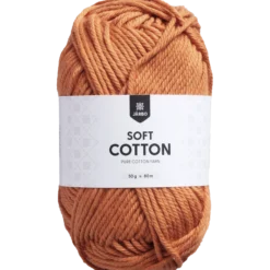 Soft Cotton bomullsgarn, orange