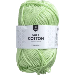 Soft Cotton bomullsgarn, pistaschgrön