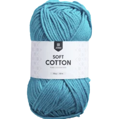 Soft Cotton bomullsgarn, turkos