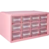 Sortimentskåp, rosa