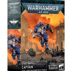 Space Marines: Captain with Jump Pack & Relic Shield