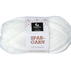 Spargarn, vit