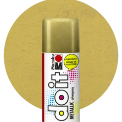Sprayfärg, guld