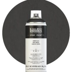 Sprayfärg Liquitex, carbon black
