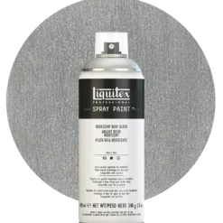 Sprayfärg Liquitex, rich silver