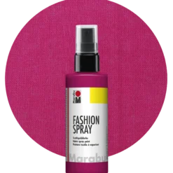 Sprayfärg textil, hallon