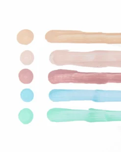 Squeeze akrylpennset, pastell