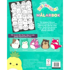 Squishmallows målarbok