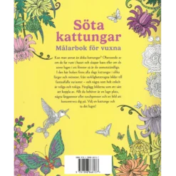 Söta kattungar, Målarbok för vuxna