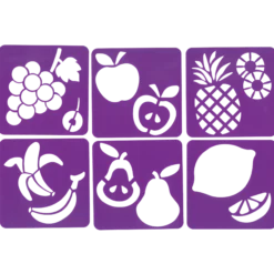 Stencil Frukt