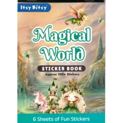 Stickers book, Magical world