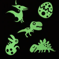 Stickers glow in the dark dinosaur