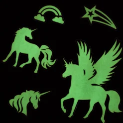 Stickers glow in the dark Unicorn