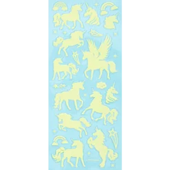 Stickers glow in the dark Unicorn