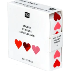 Stickers, hjärtan