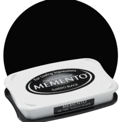 Stämpeldyna Memento, tuxedo black