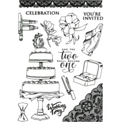 Stämplar Wedding day