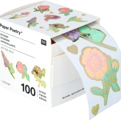 Stora Stickers Blommor
