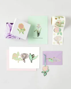 Stora Stickers Blommor