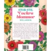 Stor stil vackra blommor målarbok