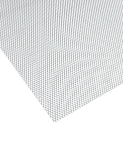 Sträckmetall 385x250 mm, aluminium