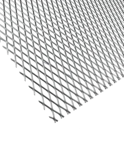 Sträckmetall 1000x500 mm, obehandlat stål