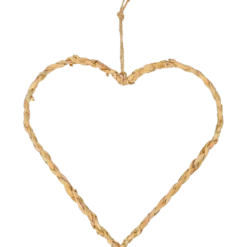 Stråhjärta 33 cm